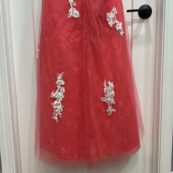 Prom Dress - Halter, Lace Up Back & Zipper - Picture 11 of 17